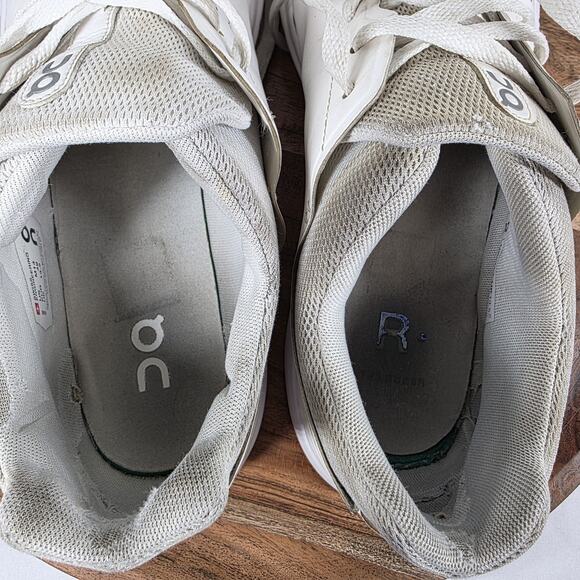 On The Roger Advantage All White Mens White Size 14 Athletic Tennis Shoes PWLOK main image 4